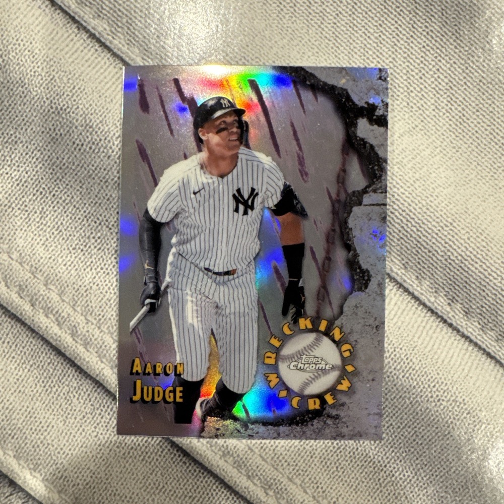 2026 Topps Chrome - Aaron Judge Wrecking Crew NY Yankees